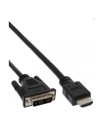 diverse hersteller Kabel DVI-D 'lt;='gt; HDMI 1m St/St Kolor: CZARNY