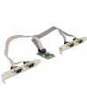 Delock Adapter Mini PCIe Karte 'gt;4 x Seriell RS-232+++ - nr 10