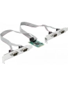 Delock Adapter Mini PCIe Karte 'gt;4 x Seriell RS-232+++ - nr 6