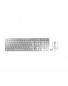 CHERRY Desktop DW 9100 SLIM [FR] WL AES silver BT Lithium Akku - wochenlange Nutzung ohne Aufladung - nr 2