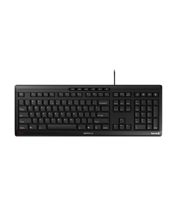 wortmann ag TERRA Keyboard 3500 Corded [D-E] USB Kolor: CZARNY baugleich zum Cherry Stream Keyboard JK-8500D-E-2