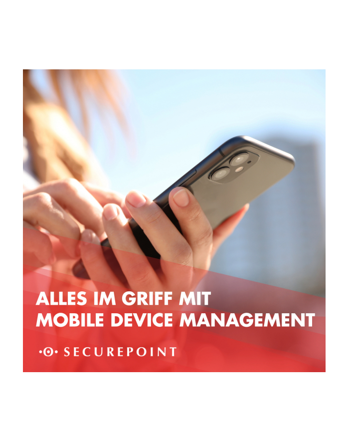 Securepoint Infinity-Lizenz-Verlängerung MDM 1-4 Devices (12 Monate MVL) główny