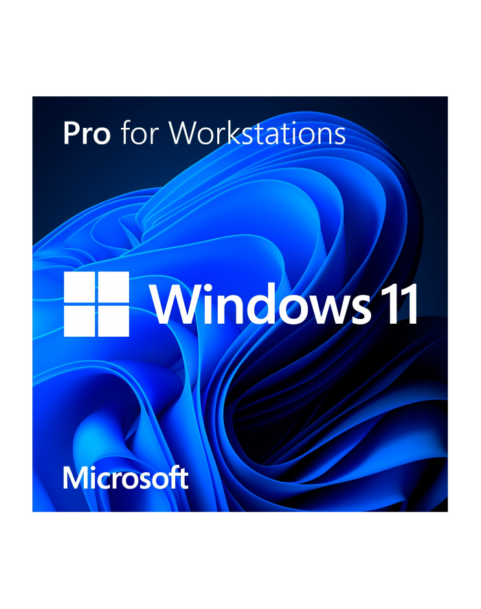 microsoft MS SB Windows 11 Pro for Workstations [D-E] DVD główny