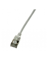 logilink Kabel LAN U/FTP (Patchkabel) SLIM CAT6 1m grey - nr 1