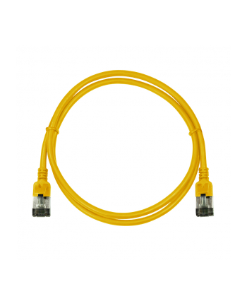 logilink Kabel LAN U/FTP (Patchkabel) SLIM CAT6 1m yellow