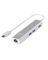 level one LevelOne Adapter USB-C -'gt; GBit-LAN + USB3.0-Hub - nr 26