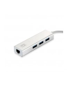 level one LevelOne Adapter USB-C -'gt; GBit-LAN + USB3.0-Hub - nr 28