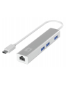 level one LevelOne Adapter USB-C -'gt; GBit-LAN + USB3.0-Hub - nr 31