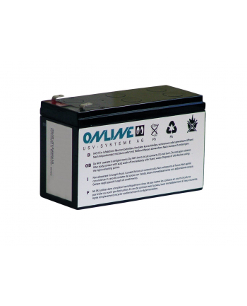 online usv-systeme ag ONLINE USV-Ersatzbatterie dla Yunto 800+++