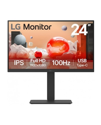 lg electronics LG LCD 24BA750-B 24'' Kolor: CZARNY nr 1