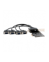IO Exsys PCIe 4x Seriell DB9 (EX-46024) LP+++ include Low-Profile Slotblech - nr 6