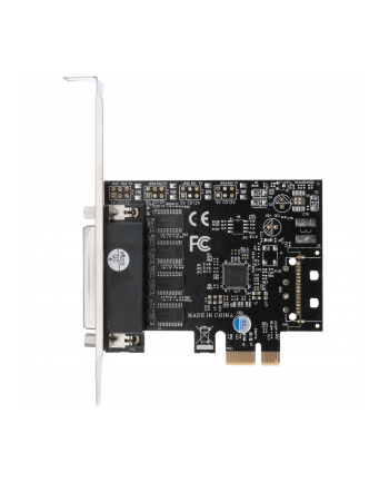 IO Exsys PCIe 4x Seriell DB9 (EX-46024) LP+++ include Low-Profile Slotblech