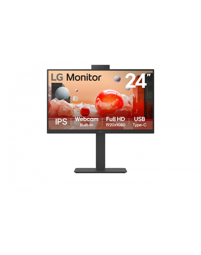 lg electronics LG LCD 24BA850-B 24'' Kolor: CZARNY główny