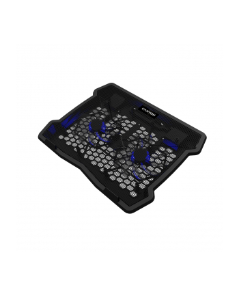 CANYON Podstawka chłodząca NS03 2 Wentylatory 2USB LED Czarna