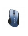 CANYON Mysz MW-01, Blue Led Sensor, 6 przycisków, bezprzewodowa, Niebiesko-Szara - nr 1