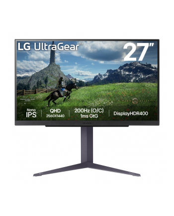 lg electronics LG LCD 27GS85QX-B 27'' Kolor: CZARNY