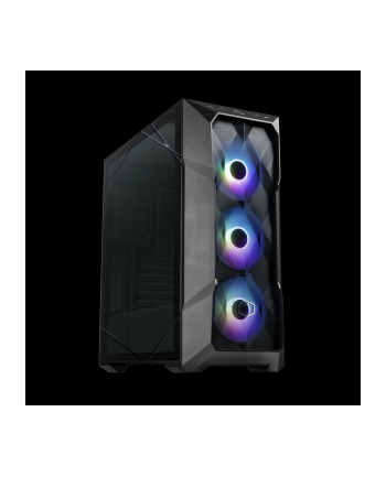 coolermaster Gehäuse TERRA MasterBox TD500 RGB/ Window (ohne NT) for Gaming RGB LED Fans and Lighting/ Glass Side Panel