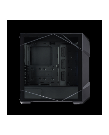 coolermaster Gehäuse TERRA MasterBox TD500 RGB/ Window (ohne NT) for Gaming RGB LED Fans and Lighting/ Glass Side Panel