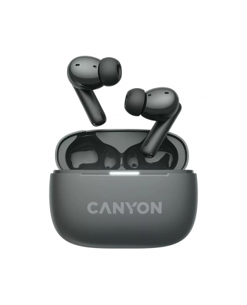 CANYON Słuchawki dokanałowe OnGo TWS-10 ANC i ENC Szare
