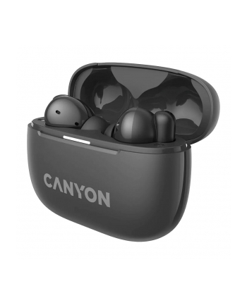 CANYON Słuchawki dokanałowe OnGo TWS-10 ANC i ENC Szare