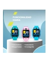 CANYON Smartwatch dla dzieci Jondy KW-44 4G Kamera GPS WiFi Niebieski - nr 22