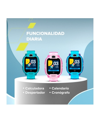 CANYON Smartwatch dla dzieci Jondy KW-44 4G Kamera GPS WiFi Niebieski nr 1