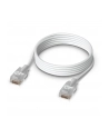 Ubiquiti UACC-Cable-Patch-EL-1M-W Nano-thin patch cable with 2.5 GbE support designed to show Etherlighting effects - nr 52
