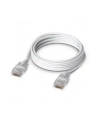 Ubiquiti UACC-Cable-Patch-EL-1M-W Nano-thin patch cable with 2.5 GbE support designed to show Etherlighting effects - nr 55