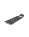 no name Dell Keyboard and Mouse KM7120W Keyboard and Mouse Set Wireless Batteries included RU Wireless connection Numeric keypad Titan Gray Bluetooth - nr 15