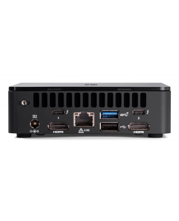 ASUS NUC 12pro/RNUC12WSKI700002I/Intel Core i7-1260P/Intel Iris Xe Graphics/4xUSB/M.2 22x80 NVMe; 22x42 SATA/2,5Gbe LAN/2xHDMI/ 2x Thunderbolt 4 (USB-C+DP)/no Storage/no RAM/AX211.NGWG.NV/no OS/(wersja europejska) Cord/Slim Kit(L6)/EAN:4711387504550 nr 1