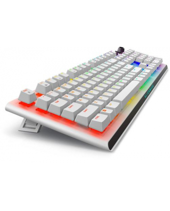 no name Dell Alienware Tri-Mode AW920K Wireless Gaming Keyboard AlienFX per-key RGB / 168 million colors; Hot Keys: Programmable, rocker switch and dial RGB LED light US Wireless Lunar Light CHERRY MX Red Bluetooth Wireless connection Numeric keypad nr 2