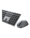 no name Dell Premier Multi-Device Keyboard and Mouse  KM7321W  Keyboard and Mouse Set Wireless Batteries included RU Wireless connection Titan grey - nr 1