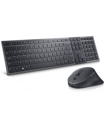 no name Dell Premier Collaboration Keyboard and Mouse KM900 Keyboard and Mouse Set Wireless Included Accessories USB-C to USB-C Charging cable LT USB-A Graphite Wireless connection