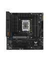 no name Asus TUF GAMING B760M-PLUS Processor family Intel Processor socket  LGA1700 DDR5 DIMM Memory slots 4 Supported hard disk drive interfaces SATA, M2 Number of SATA connectors 4 Chipset  Intel B760  mATX - nr 9