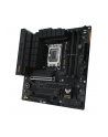 no name Asus TUF GAMING B760M-PLUS Processor family Intel Processor socket  LGA1700 DDR5 DIMM Memory slots 4 Supported hard disk drive interfaces SATA, M2 Number of SATA connectors 4 Chipset  Intel B760  mATX - nr 11