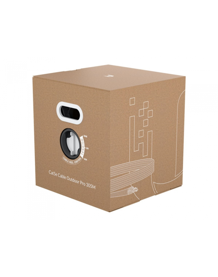 Ubiquiti UniFi Outdoor Cable Category 5e, Insulated, weatherproof jacket, Internal foil shielding and drain wire for increased ESD damage pczerwonyection, length 305 m główny