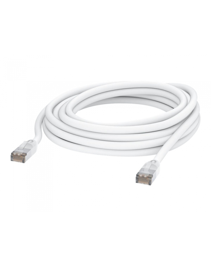 Ubiquiti UACC-Cable-Patch-Outdoor-8M-W Rugged, outdoor patch cable designed to function in the harshest environments, Shielded RJ45 plug główny
