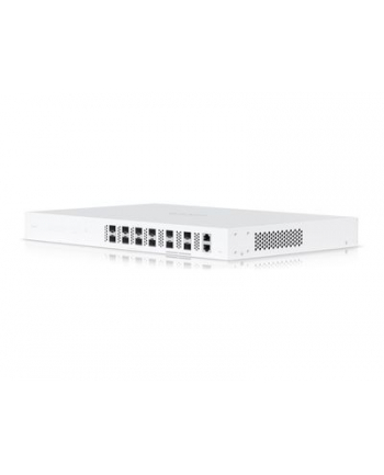 Ubiquiti UISP-FIBER-OLT-XGS 8x 10G SFP+ OLT ports, 4x 25G SFP28 uplink ports, 2x Hot-swappable power supply ports