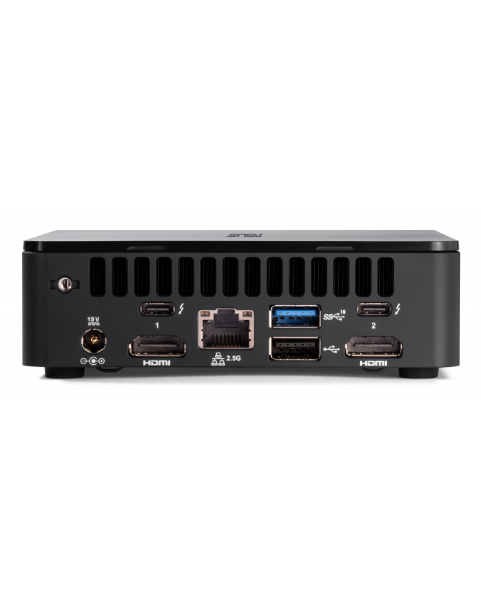 ASUS NUC 12pro/RNUC12WSKI700002I/Intel Core i7-1260P/Intel Iris Xe Graphics/4xUSB/M.2 22x80 NVMe; 22x42 SATA/2,5Gbe LAN/2xHDMI/ 2x Thunderbolt 4 (USB-C+DP)/no Storage/no RAM/AX211.NGWG.NV/no OS/(wersja europejska) Cord/Slim Kit(L6)/EAN:4711387504550 główny