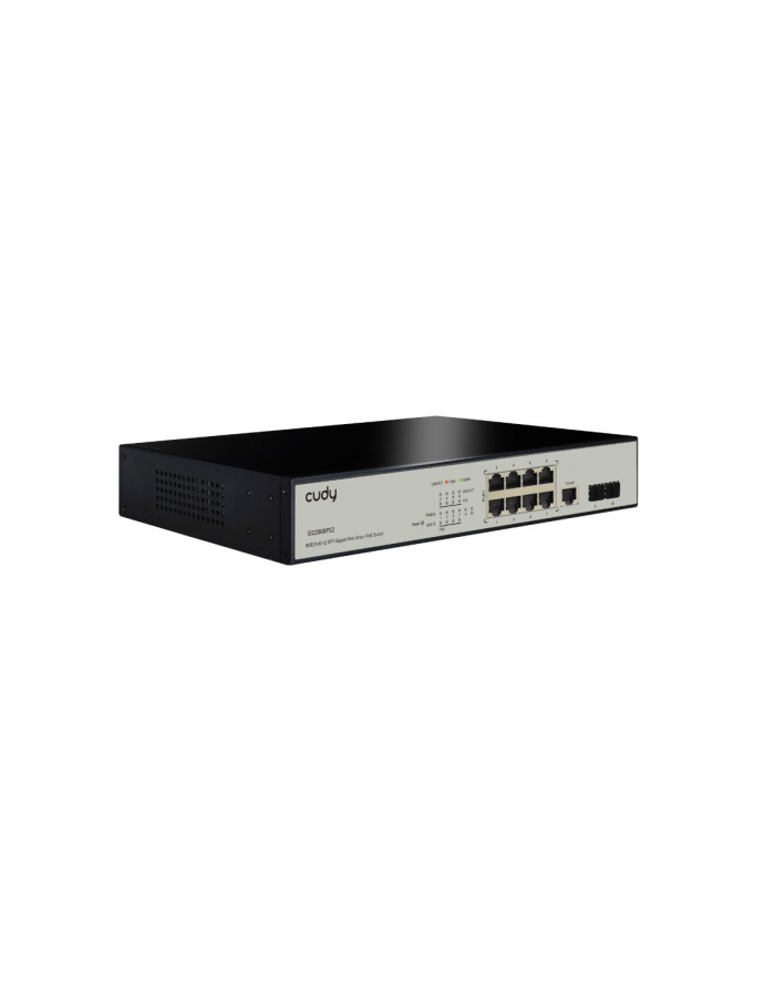 Switch CUDY GS2008PS2 8-Port Gigabit L2 Managed PoE+ 120W 2xSFP główny