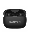 CANYON Słuchawki dokanałowe OnGo TWS-10 ANC i ENC Czarne - nr 1