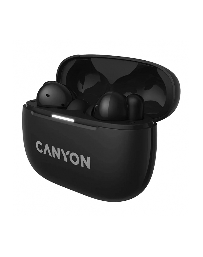 CANYON Słuchawki dokanałowe OnGo TWS-10 ANC i ENC Czarne główny