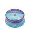 CD-R VERBATIM 52X 700MB CRYSTAL CAKE 25 - nr 20