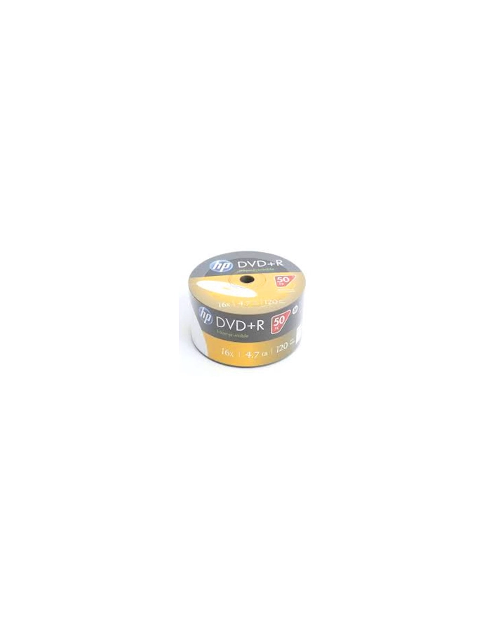 HP DVD+R | 4.7GB | x16 | WHITE FF InkJet Printable White | spindel 50 główny