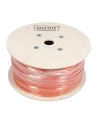 Kabel instalacyjny DIGITUS kat7, S/FTP, Dca, AWG 23/1, LSOH, 500m, pomarańczowy, szpula - nr 8