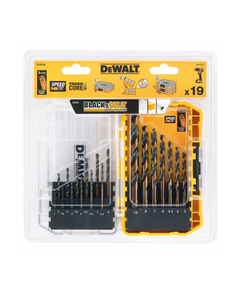 dewalt 19-czesciowy zestaw wierteł do metalu