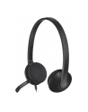 Słuchawki Logitech Headset H340  BLACK USB z mikrofonem - nr 2