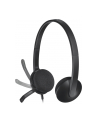 Słuchawki Logitech Headset H340  BLACK USB z mikrofonem - nr 4