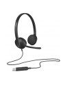 Słuchawki Logitech Headset H340  BLACK USB z mikrofonem - nr 6