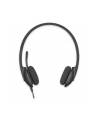 Słuchawki Logitech Headset H340  BLACK USB z mikrofonem - nr 7